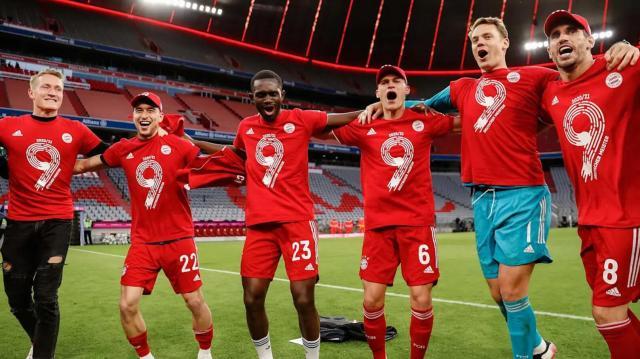 开云体育链接-4个冠军+3场雪战+1场闹剧，拜仁9连冠赛季五味杂陈